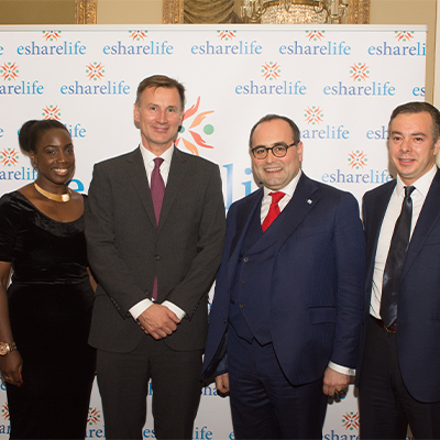 £25,000 raised during the Esharelife-Gala-Dinner-2019