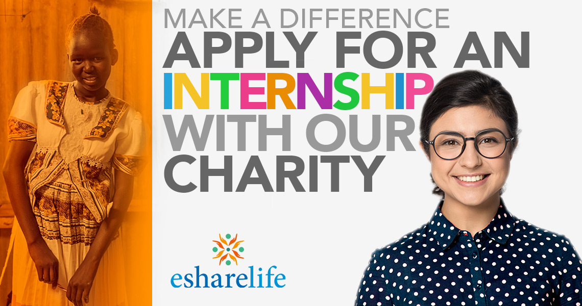 Internship in a charity - Esharelife