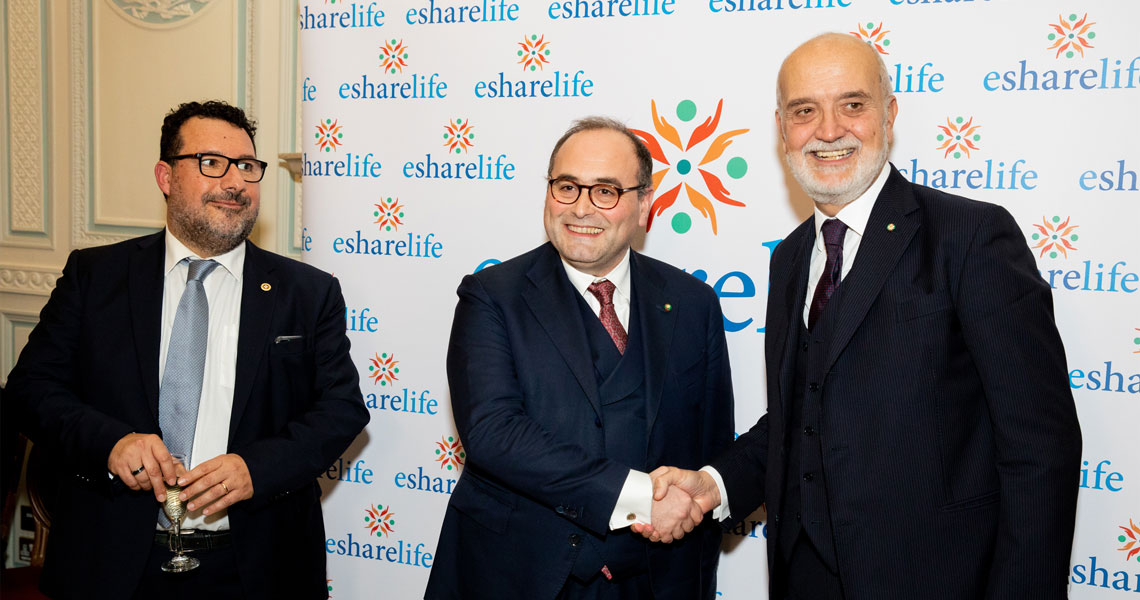 Italian Ambassador at Esharelife