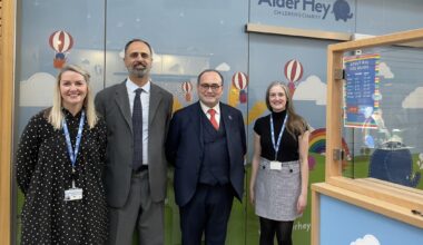 Esharelife visits supported charities