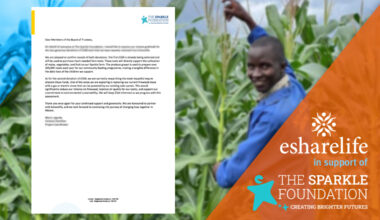 Esharelife Supports Sparkle Malawi’s Nutrition Programme with Vital Farming Equipment